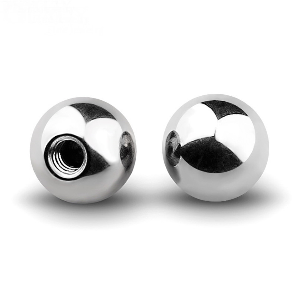 Body Jewelry Barbell - 2pcs 16G 14G 3mm 4mm 5mm