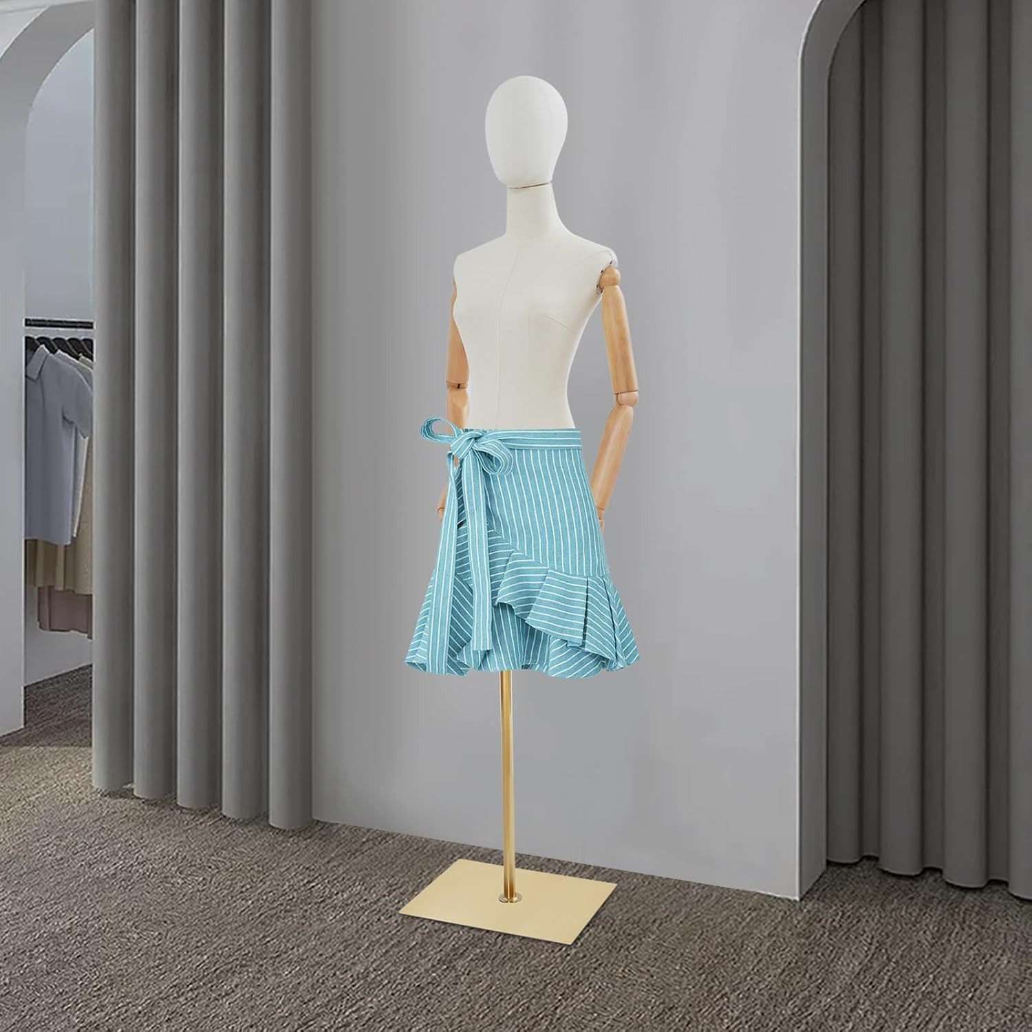 Body Jewelry In Store - Female Mannequin Dress Form Torso with
