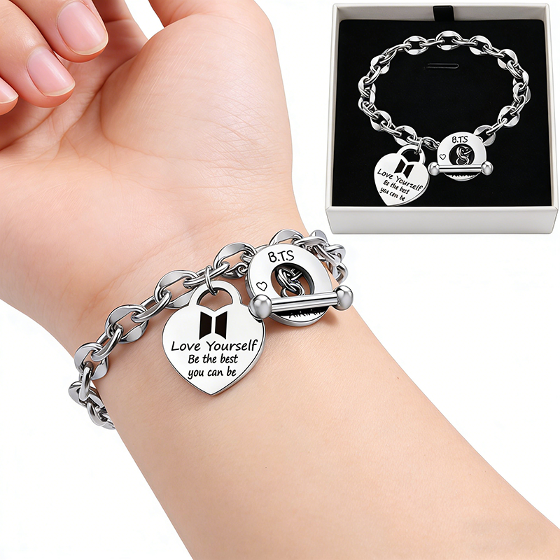 Body Jewelry Titanium - HOT SKZOO STRAY KIDS Fashion Versatile