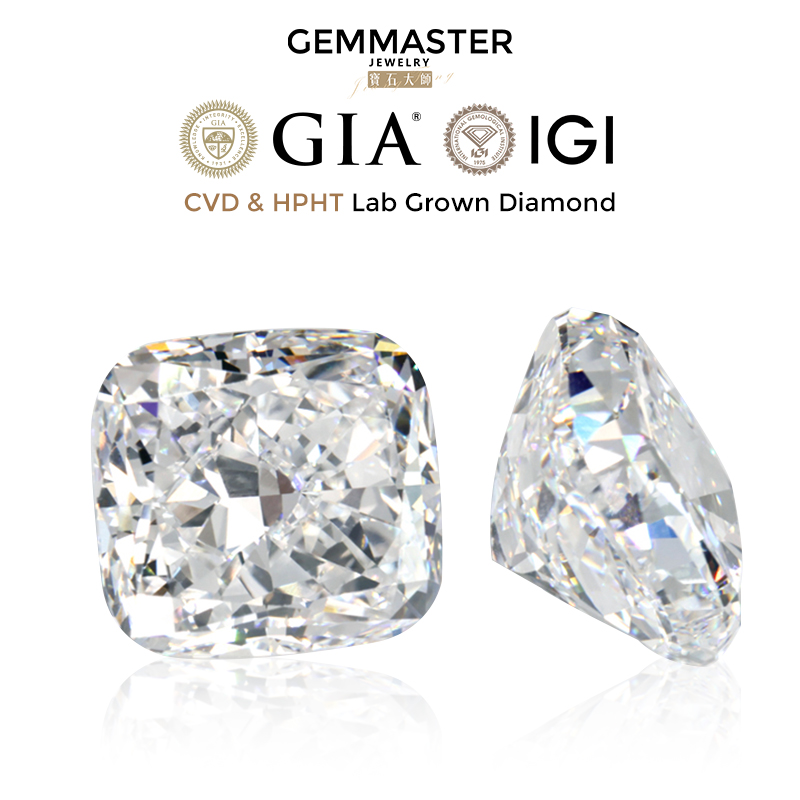 Cushion Cut Lab Grown Diamond  – обзор и цена Body Jewelry Vch