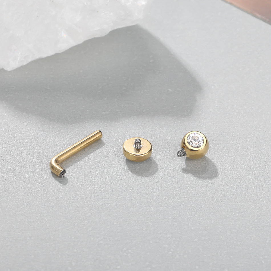 1PC Implant Grade Titanium Chr – обзор и цена Body Jewelry Vch