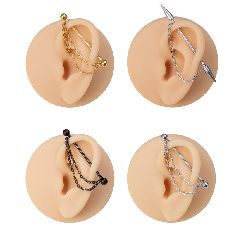 1pc Industrial Piercing Barbel – обзор и цена Body Jewelry Industrial