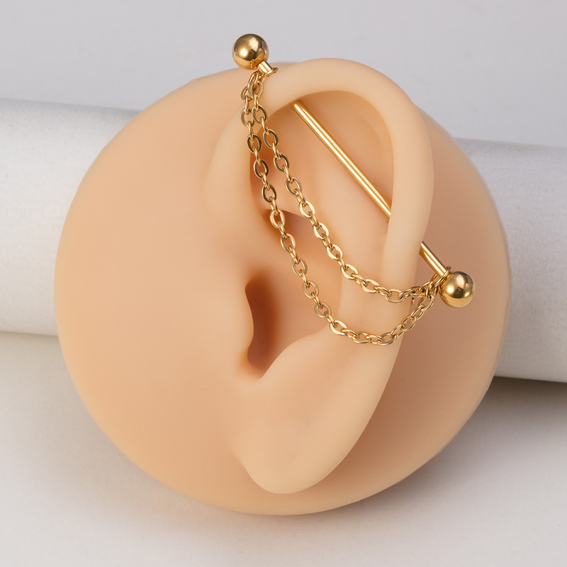 1pc Industrial Piercing Barbel – обзор и цена Body Jewelry Industrial