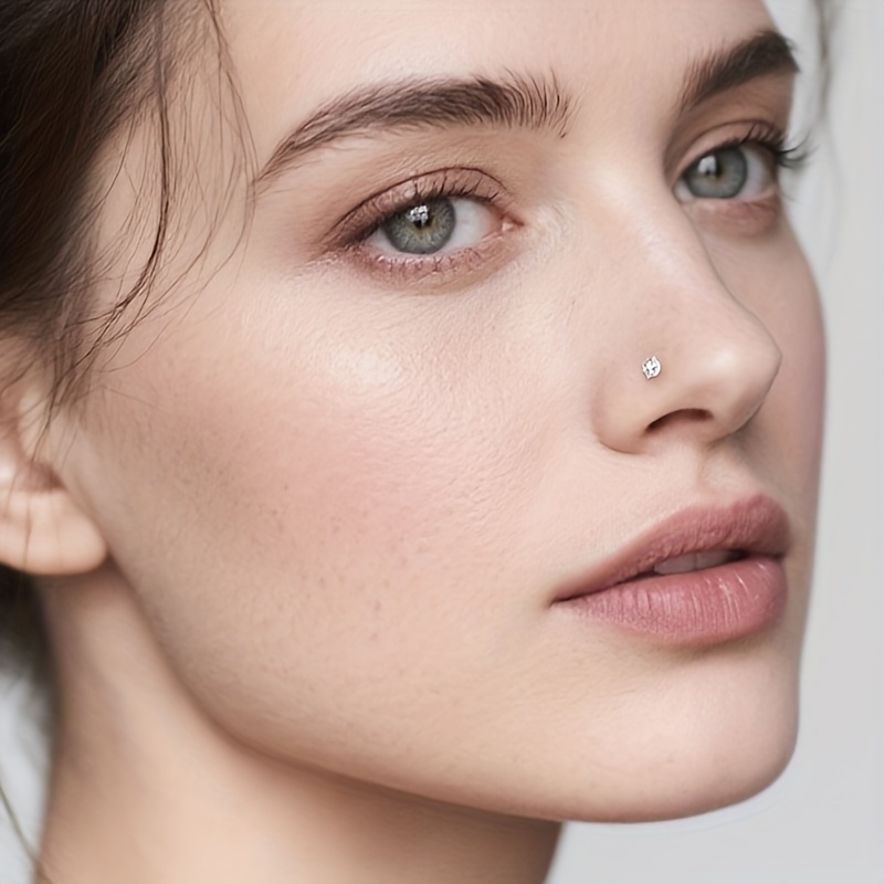 4pcs/Set Glitter Nose Studs 20 – обзор и цена Body Jewelry Changing Kit