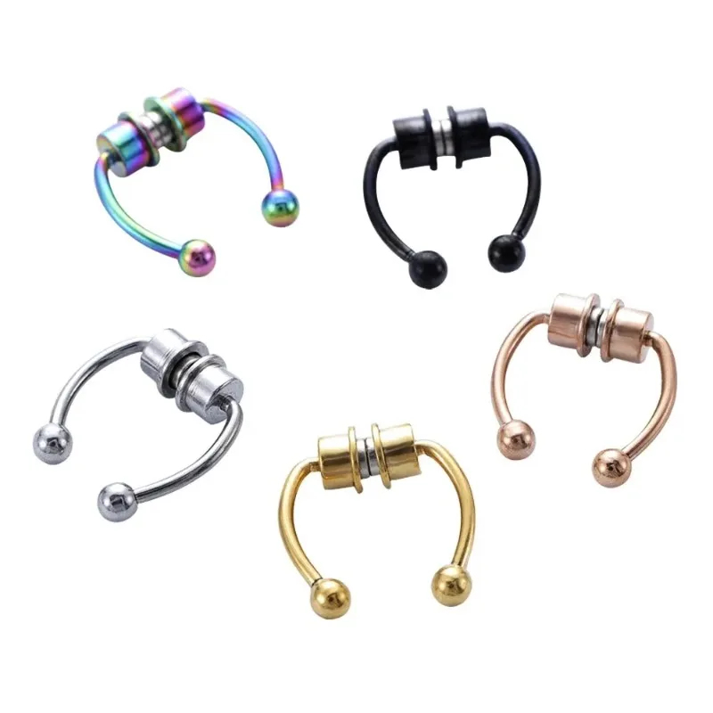 1/2/3Pcs Fake Magnetic Nose Ri – обзор и цена Body Jewelry Septum