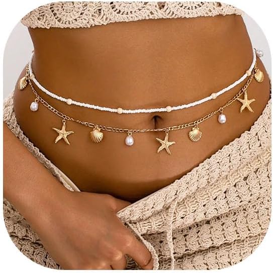 Starfish Waist Chain Women Adj – обзор и цена Body Jewelry Chains