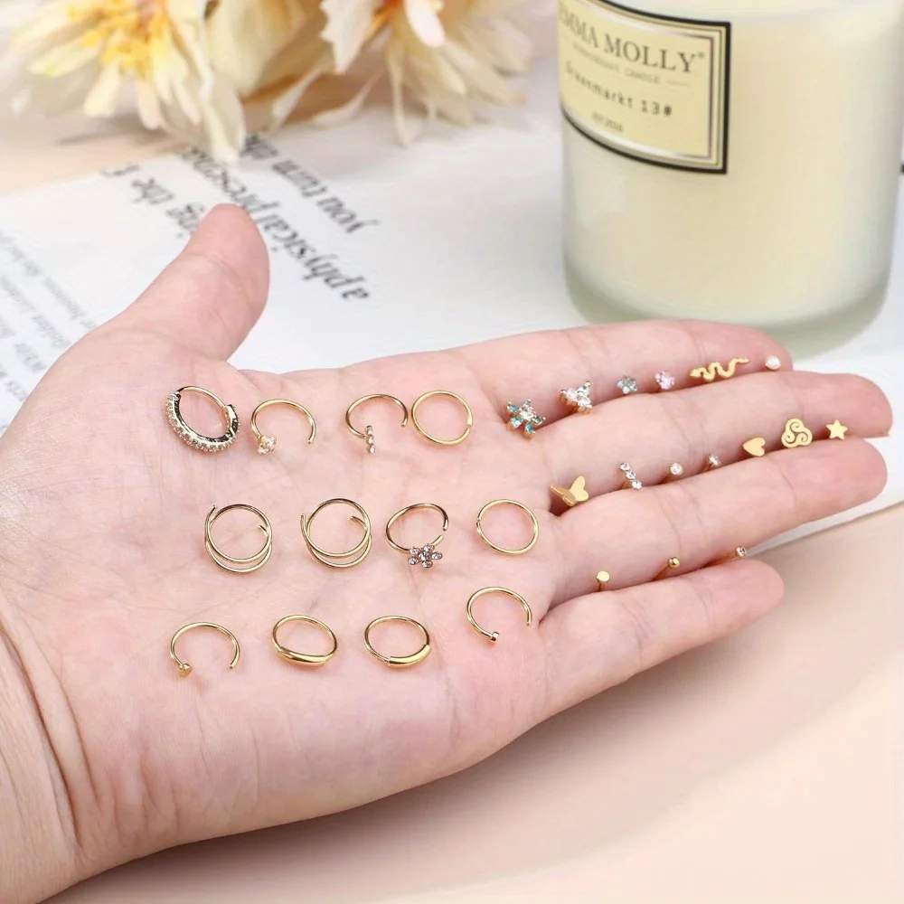 Bobisty 1pc Surgical Steel Nos – обзор и цена Body Jewelry Changing Kit