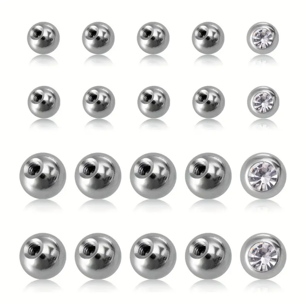 10pcs Piercing Balls 3mm 5mm S – обзор и цена Body Jewelry In Store