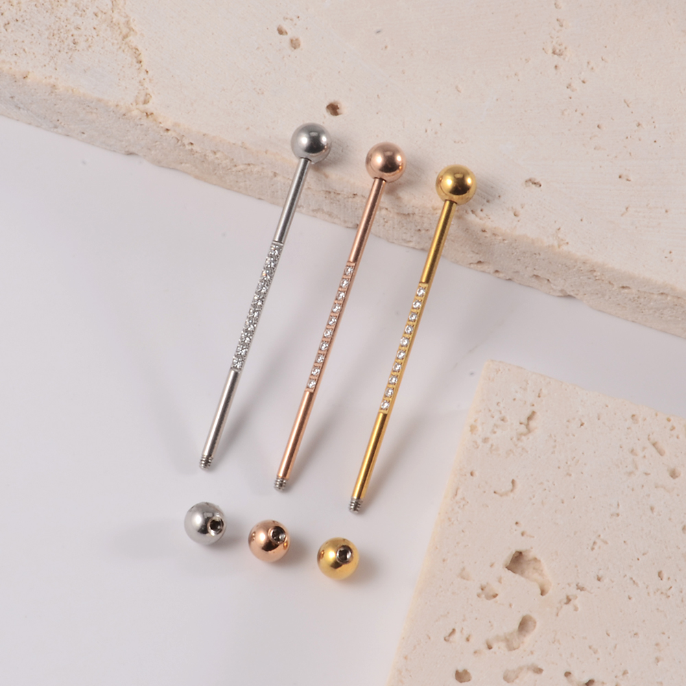 1PC Stainless Steel Industrial – обзор и цена Body Jewelry Industrial