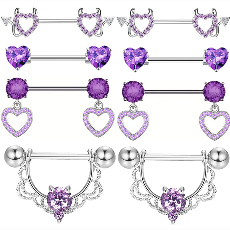 4Pair Butterlfy Nipple Piercin – обзор и цена Body Jewelry Changing Kit