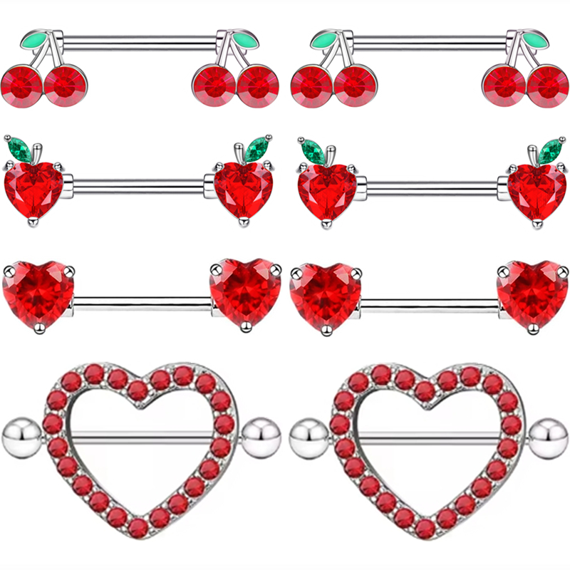 4Pair Butterlfy Nipple Piercin – обзор и цена Body Jewelry Changing Kit