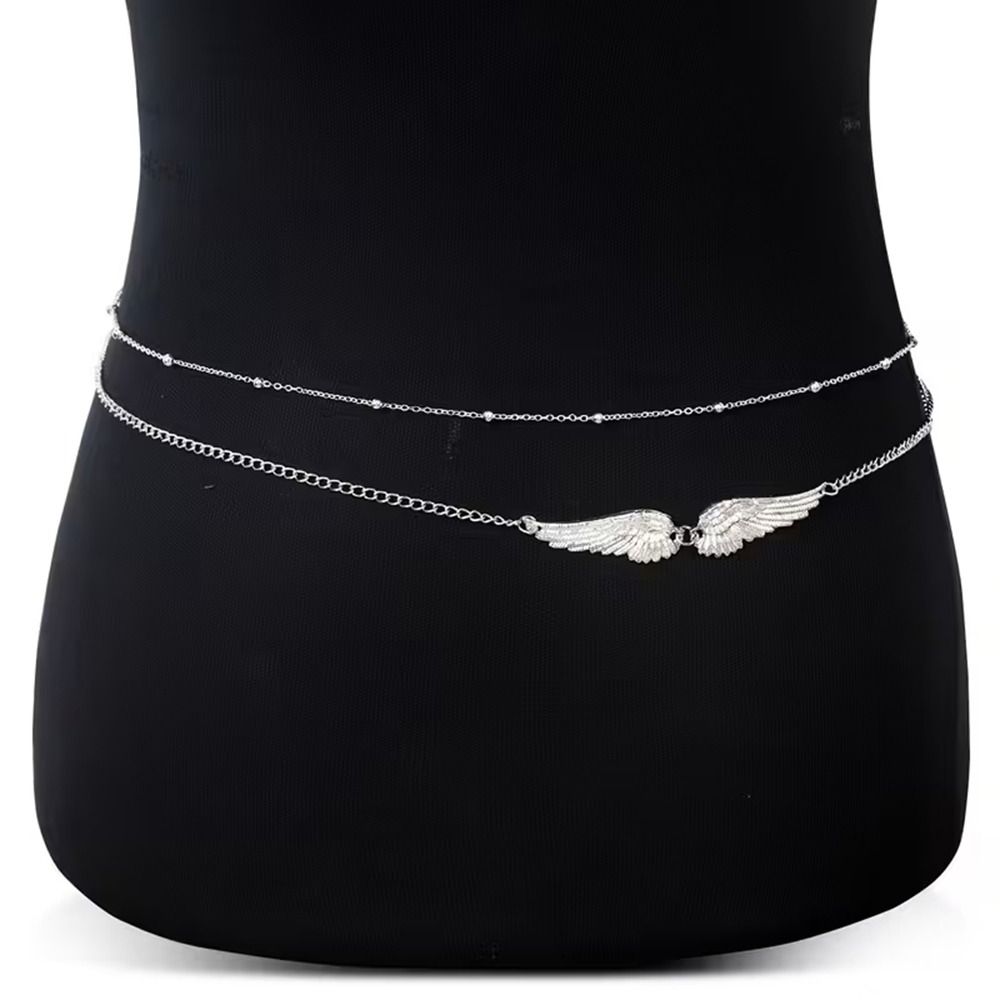 Gift Elegant Double Layer Wing – обзор и цена Body Jewelry Gold