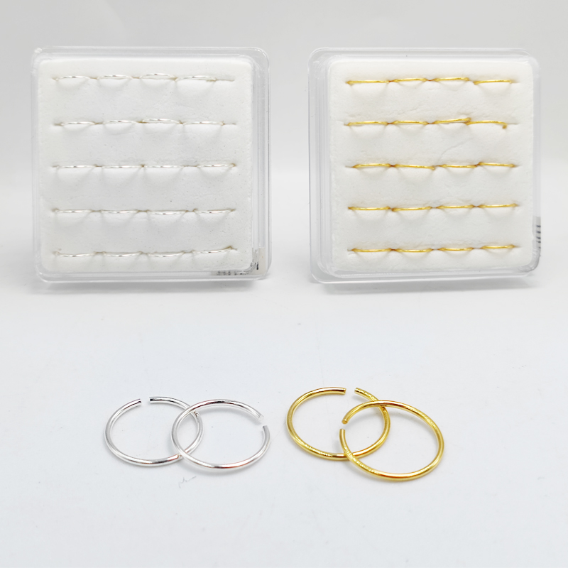 925 sterling silver Nose Ring  – обзор и цена Body Jewelry Septum