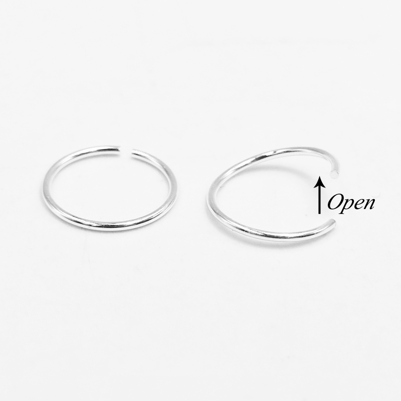 925 sterling silver Nose Ring  – обзор и цена Body Jewelry Septum