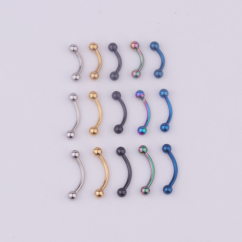 5pcs/lot 16G 316L Stainless St – обзор и цена Body Jewelry Barbell