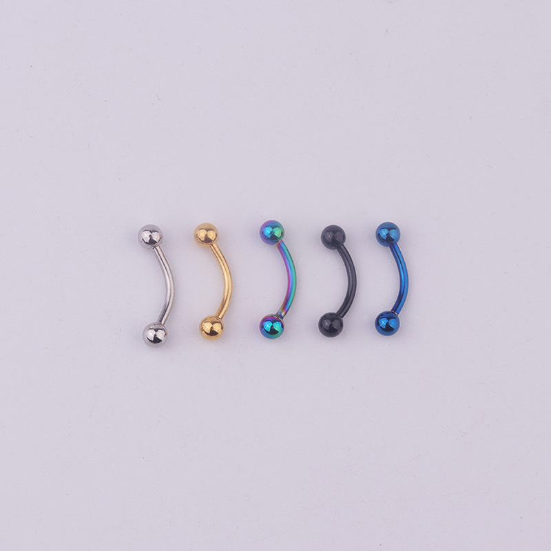 5pcs/lot 16G 316L Stainless St – обзор и цена Body Jewelry Barbell