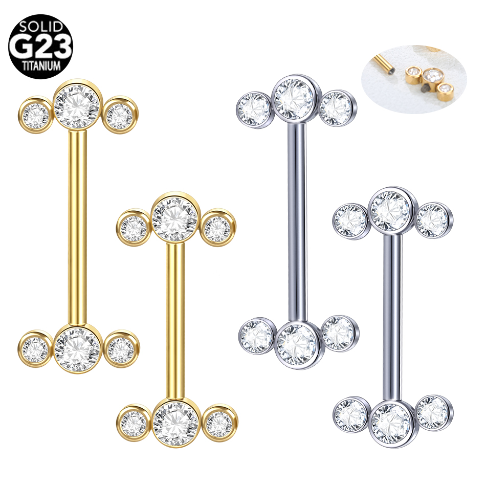1/5PCS G23 Titanium PIERC Gold – обзор и цена Body Jewelry Changing Kit