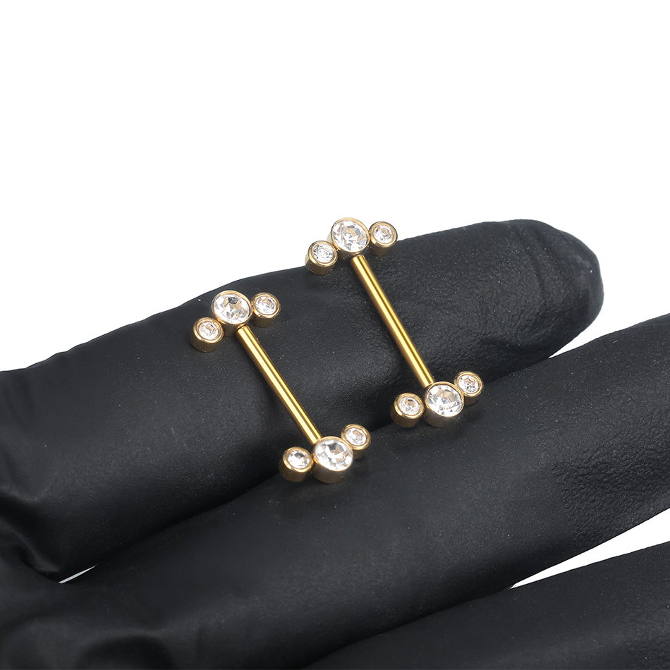1/5PCS G23 Titanium PIERC Gold – обзор и цена Body Jewelry Changing Kit
