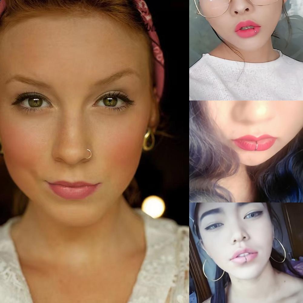 1PCS Fake Piercing Nose Hoop S – обзор и цена Body Jewelry Septum