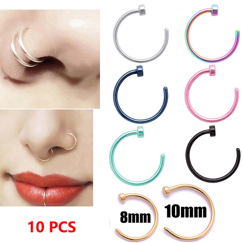 10 Pcs Simple Ear Ring Sale Su – обзор и цена Body Jewelry On Sale
