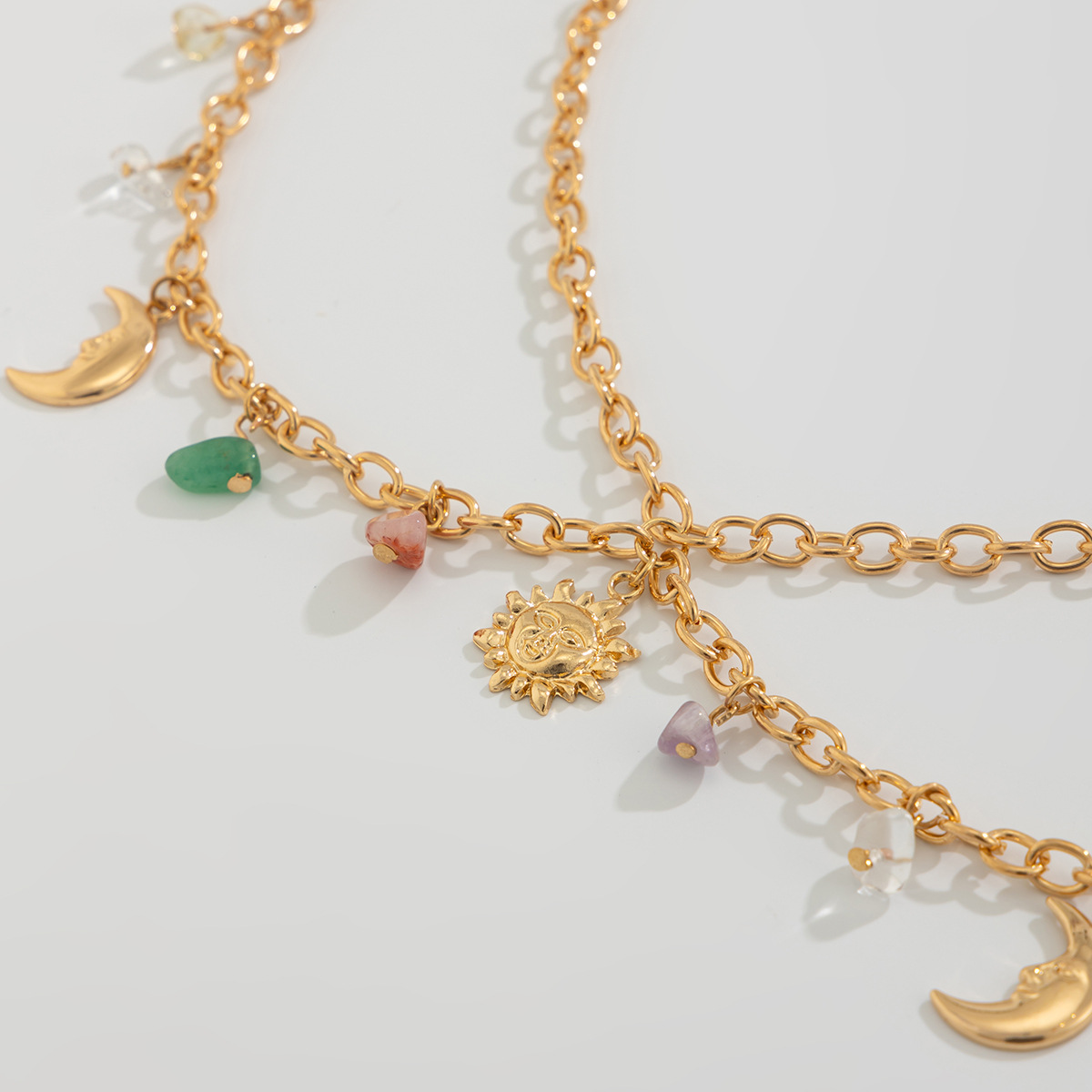 Boho Star Moon Sun Pendant Wai – обзор и цена Body Jewelry Gold