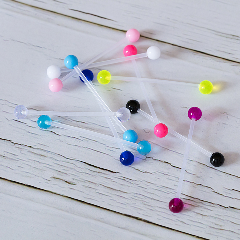 10-50pcs Acrylic Cartilage Ear – обзор и цена Body Jewelry Industrial