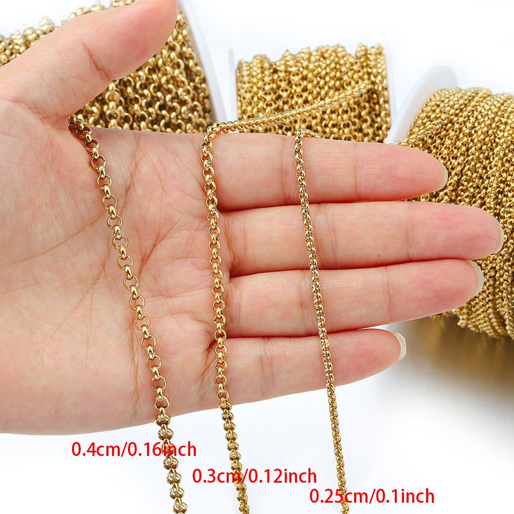 1 meter 2-4mm Stainless Steel  – обзор и цена Body Jewelry Chains