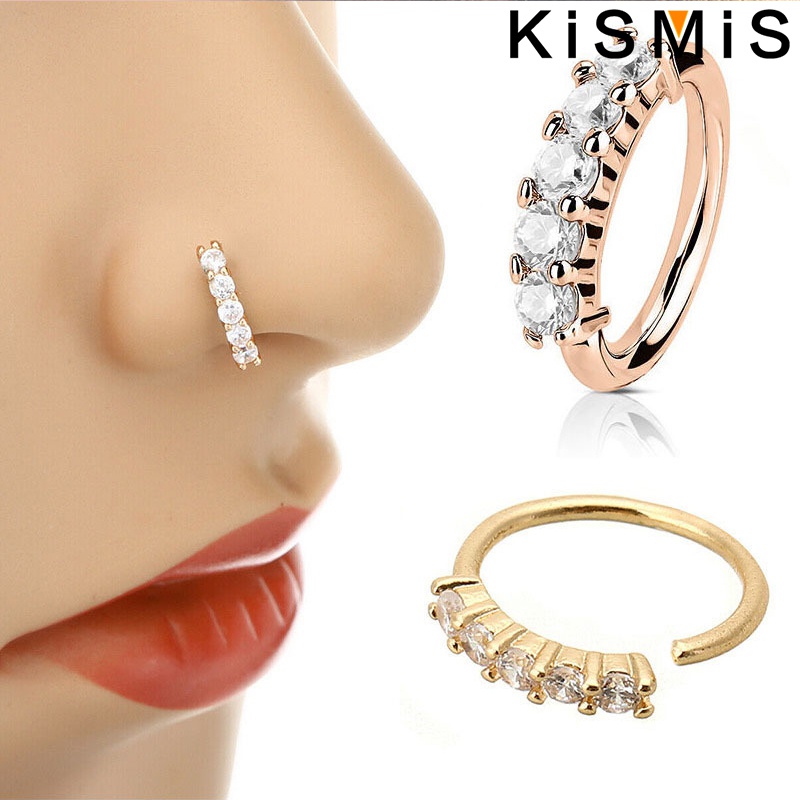 Hoop Nose Rings Small Hoop Ear – обзор и цена Body Jewelry Septum