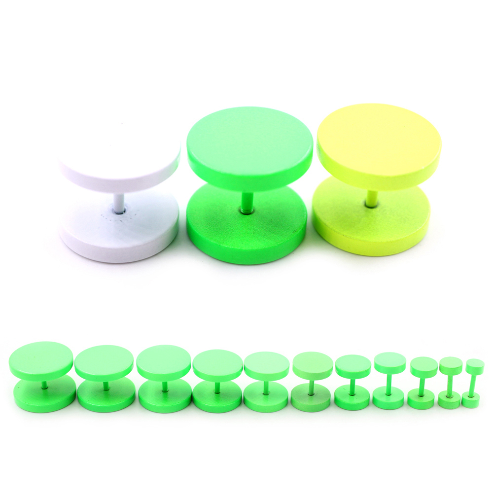 2pcs 3-14mm Baking Paint Stain – обзор и цена Body Jewelry Barbell