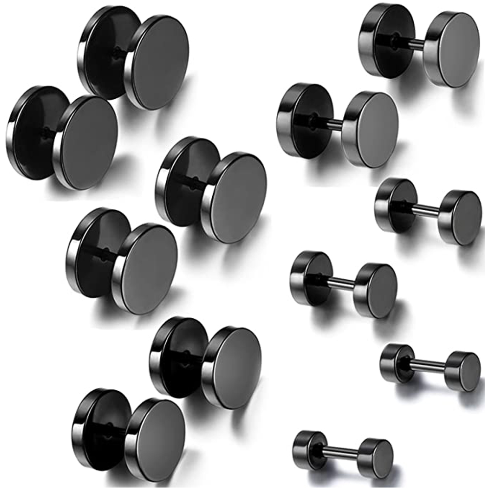 2pcs 3-14mm Baking Paint Stain – обзор и цена Body Jewelry Barbell
