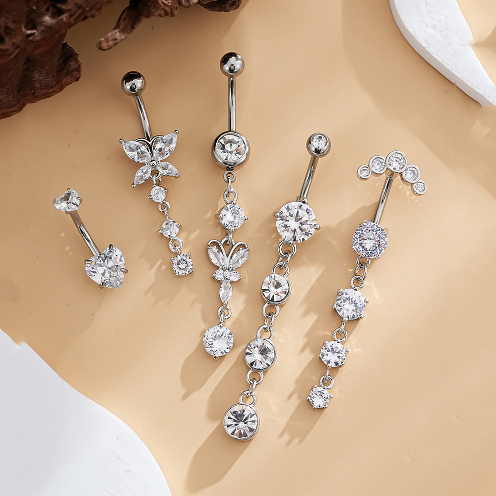 3-8pcs/lot Mixed-Style Belly B – обзор и цена Body Jewelry Changing Kit