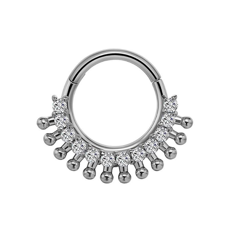 31BB Stylish Crystal Septum Ri – обзор и цена Body Jewelry Septum