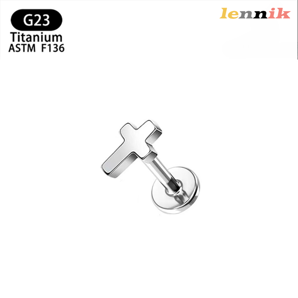 LENNIK F136 Titanium Alloy Cro – обзор и цена Body Jewelry Titanium