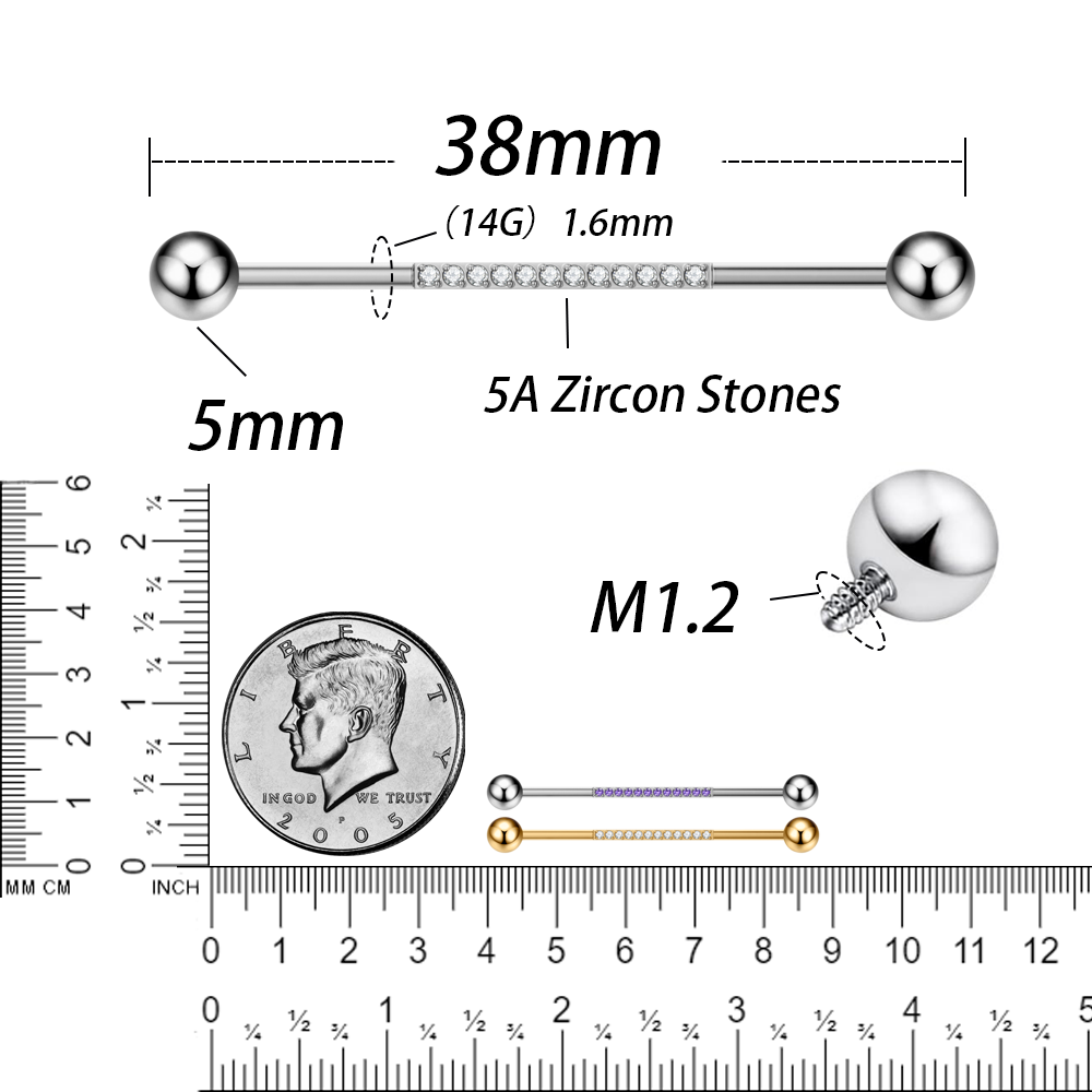 G23 Titanium Body Piercing Jew – обзор и цена Body Jewelry Industrial