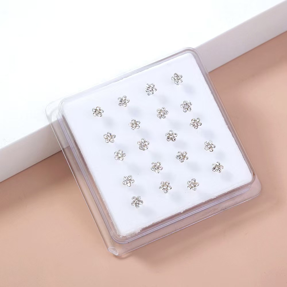 20Pcs/Box Body Nose Piercing J – обзор и цена Body Jewelry Display Case