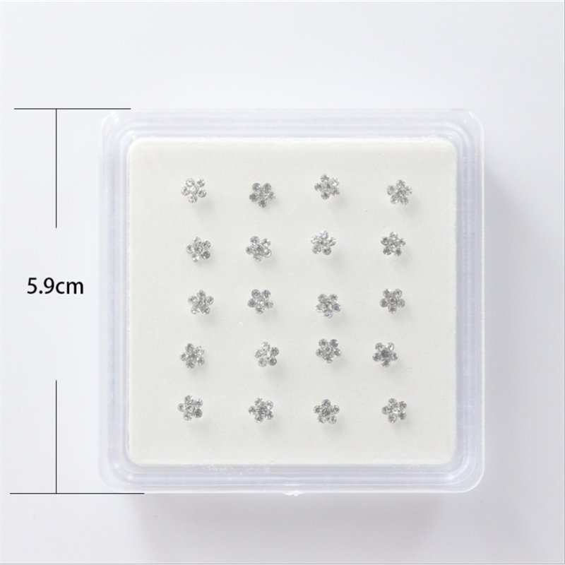 20Pcs/Box Body Nose Piercing J – обзор и цена Body Jewelry Display Case