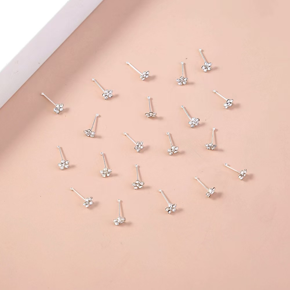 20Pcs/Box Body Nose Piercing J – обзор и цена Body Jewelry Display Case