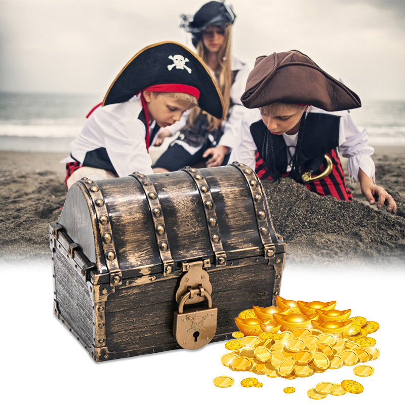 Pirate Treasure Chest Storage  – обзор и цена Body Jewelry Display Case