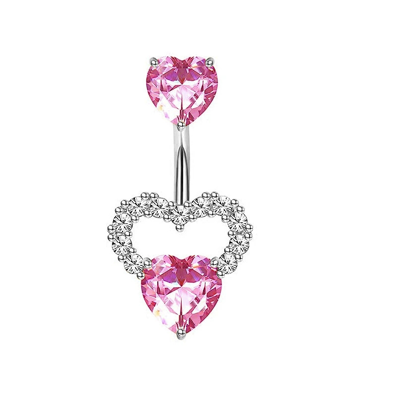 1PCS Pink Crown Belly Button R – обзор и цена Body Jewelry Barbell