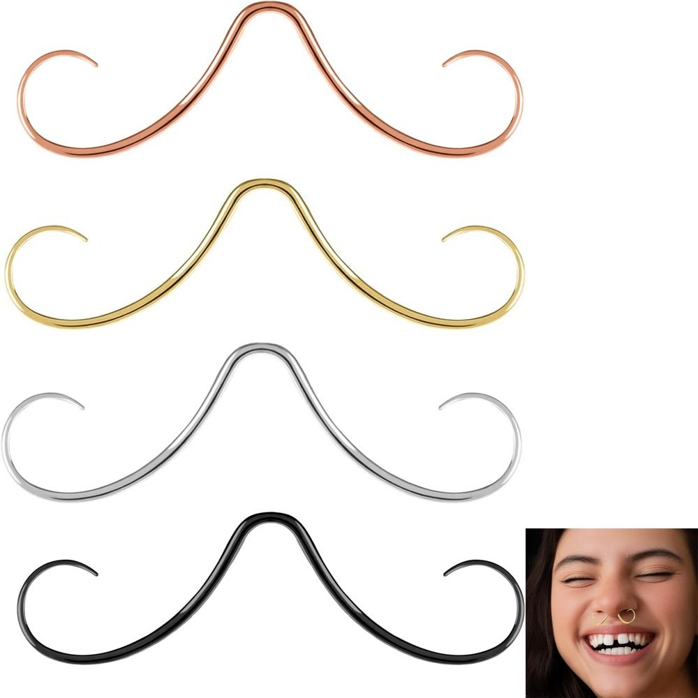 Piercing Jewelry Mustache Sept – обзор и цена Body Jewelry Septum