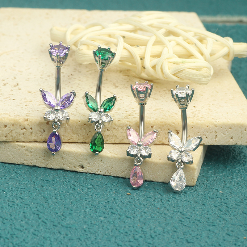 14G Dangle Butterfly Belly Rin – обзор и цена Body Jewelry Co