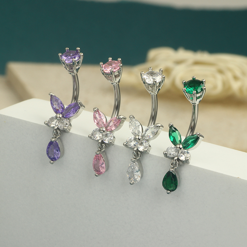 14G Dangle Butterfly Belly Rin – обзор и цена Body Jewelry Co