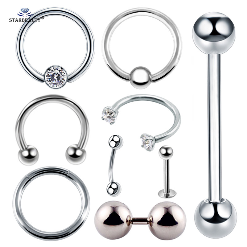 2pcs Multipurpose BCR Face Pie – обзор и цена Body Jewelry Vch