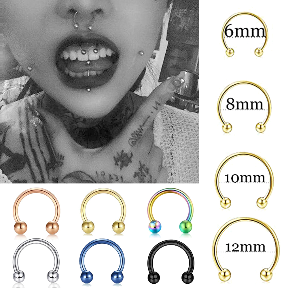 14G 16G Septum Jewelry Surgica – обзор и цена Body Jewelry Changing Kit