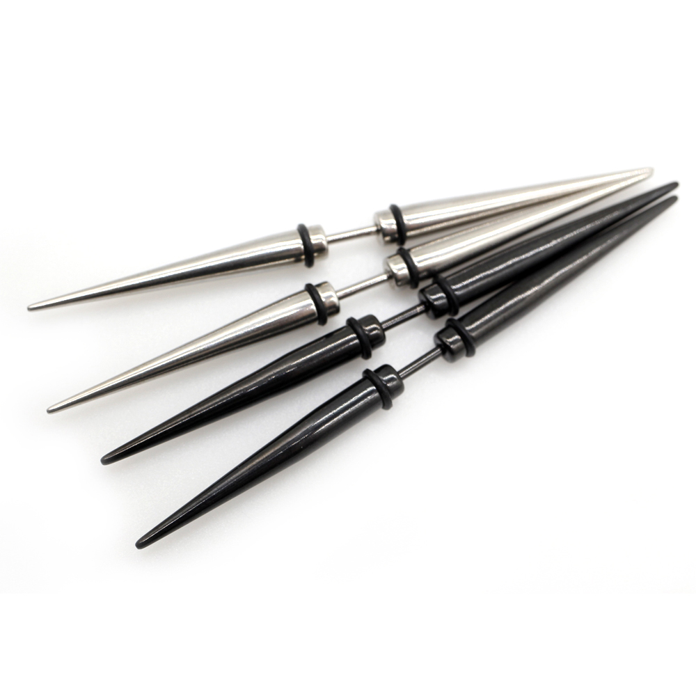 2pcs Unisex Gothic Punk Spike  – обзор и цена Body Jewelry Barbell
