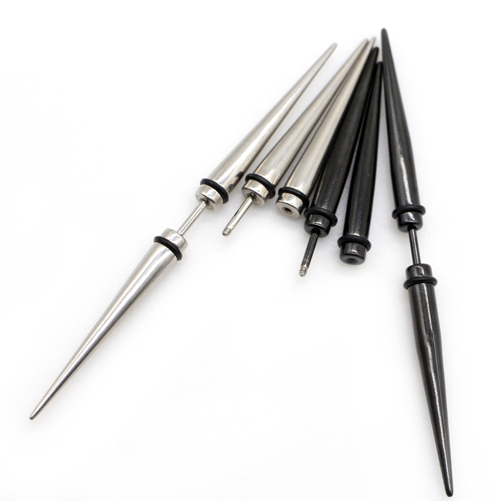 2pcs Unisex Gothic Punk Spike  – обзор и цена Body Jewelry Barbell
