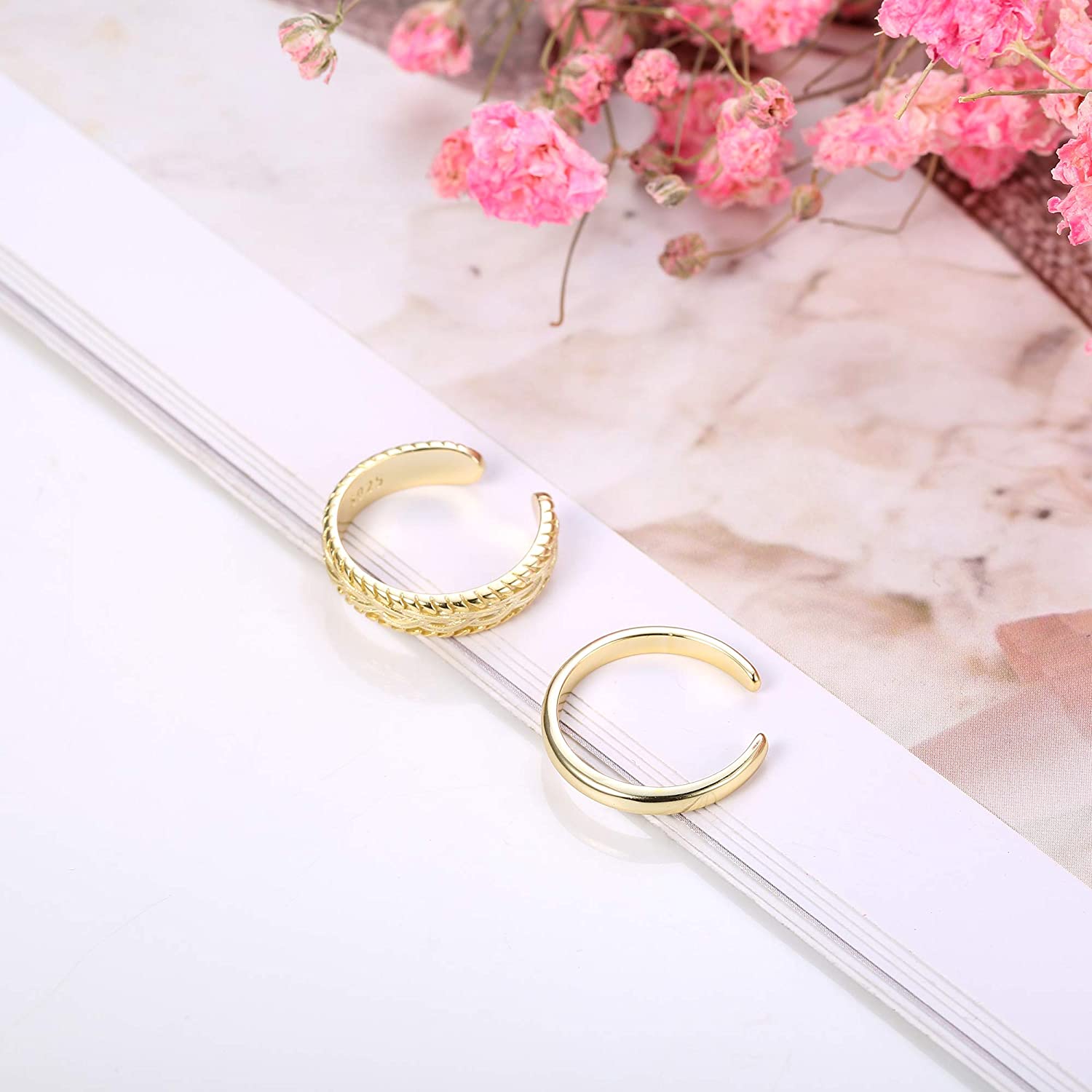 2 PCS Stainless Steel Toe Ring – обзор и цена Body Jewelry Changing Kit