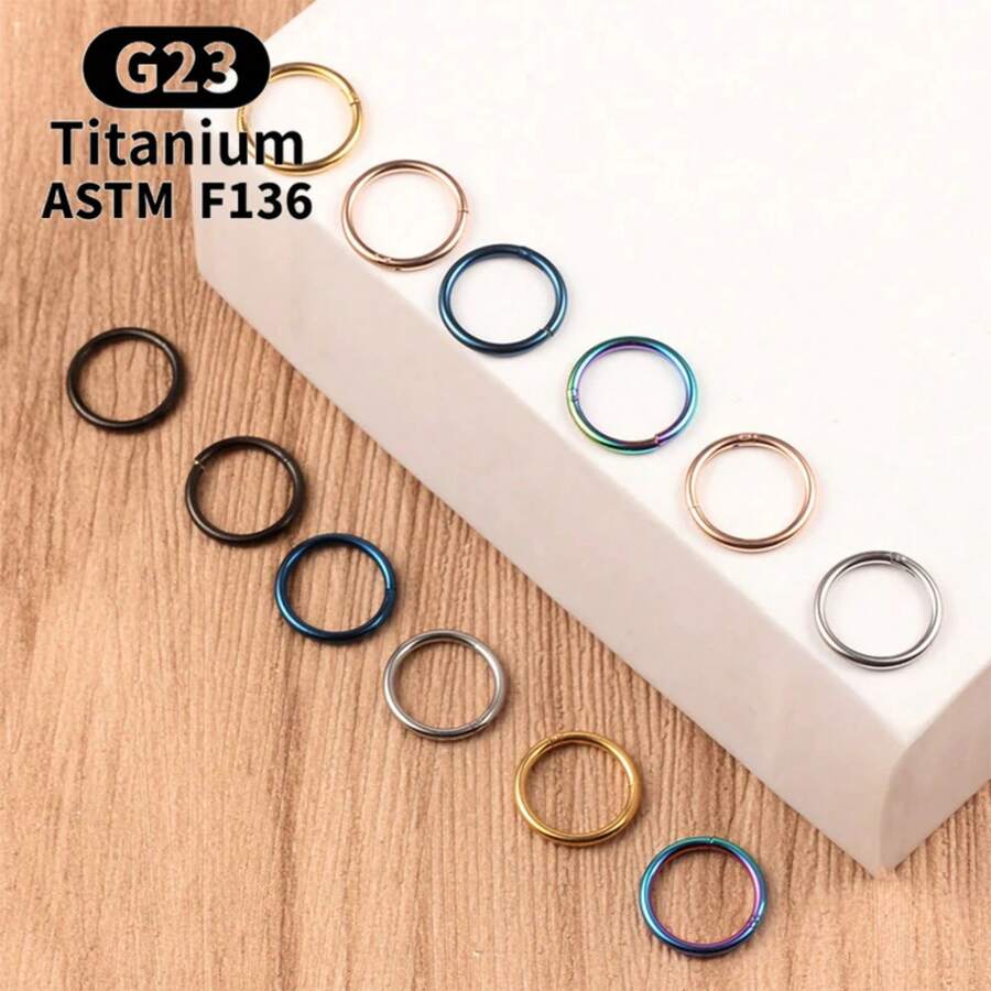 G23 Titanium Small Circle Nose – обзор и цена Body Jewelry Titanium