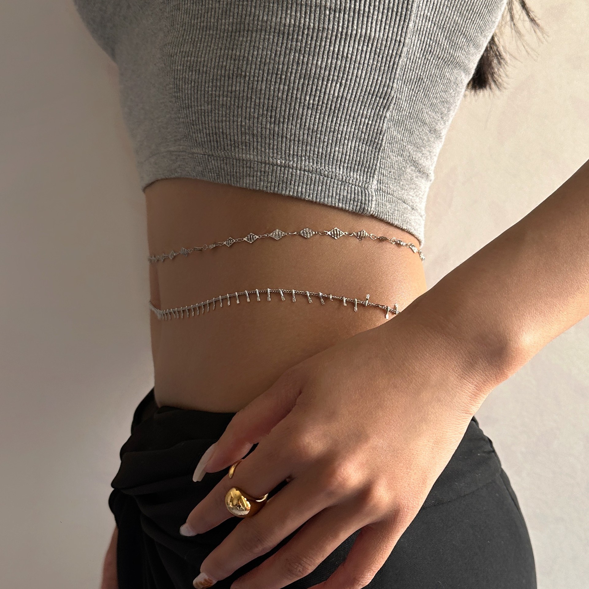 Punk Round Stainless Steel Wai – обзор и цена Body Jewelry Gold