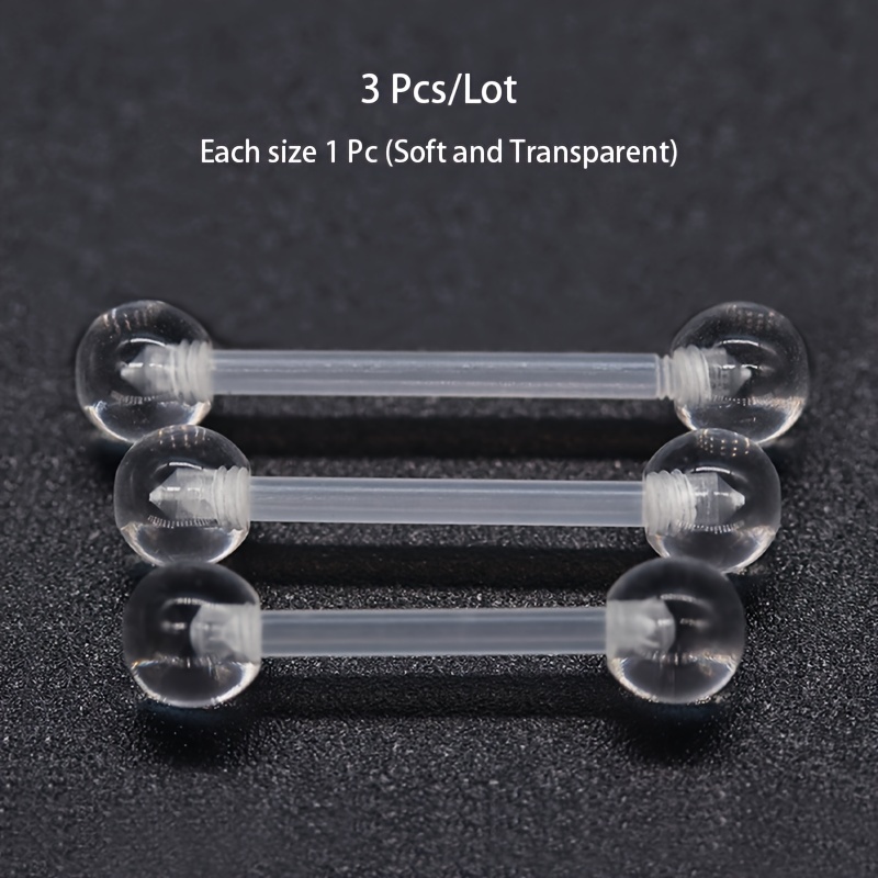 3pcs/Set (Each Size 1pc) Soft  – обзор и цена Body Jewelry In Store